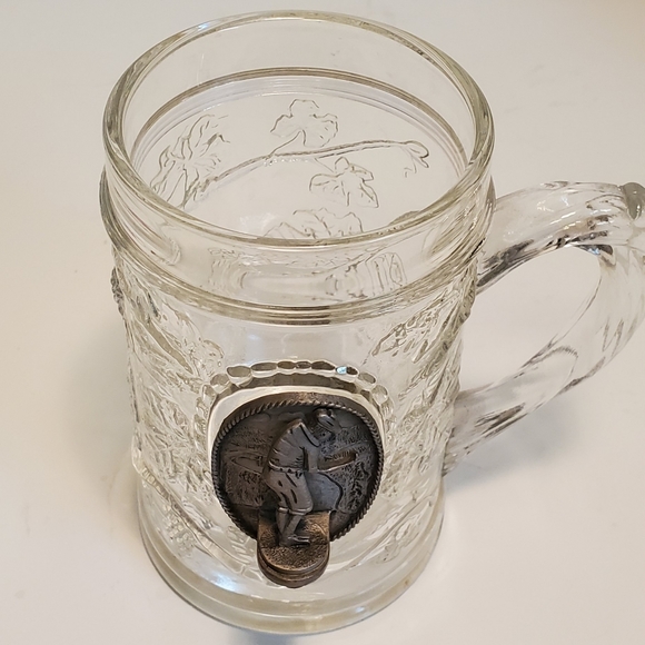 Vintage Mug Stein Glass Golffer Mug - Picture 2 of 5